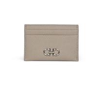 Ferragamo - Gancini Card Holder - - Accessories - Donna - Grigio - ONE SIZE