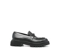 Ferragamo - Gancini Chunky Leather Mocassini - - Shoes - Uomo - Nero - 38 1/2 EU