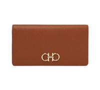 Ferragamo - Gancini Continental Wallet - - Accessories - Donna - Marrone - ONE SIZE