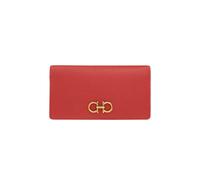 Ferragamo - Gancini Long Wallet - - Accessories - Donna - Rosso - ONE SIZE