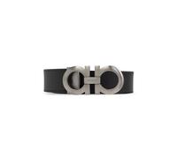 Ferragamo - Gancini Reversible Belt - - Accessories - Uomo - Nero - 110 CM