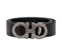 Ferragamo - Gancini Reversible Leather Belt - - Accessories - Uomo - Marrone - 110 CM