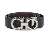 Ferragamo - Gancini Reversible Leather Belt - - Accessories - Uomo - Nero - 110 CM