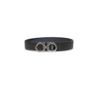 Ferragamo - Gancini Reversible Leather Belt - - Accessories - Uomo - Nero - 115 CM