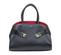 Ferragamo - Hug Borsa a mano con manico superiore - - Bags - Donna - Nero - ONE SIZE