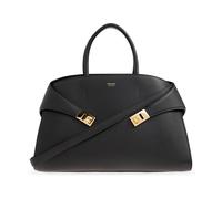 Ferragamo - Hug Borsa a Mano Media in Pelle - - Bags - Donna - Nero - ONE SIZE