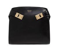 Ferragamo - Hug Mini Shoulder Bag - - Bags - Donna - Nero - ONE SIZE