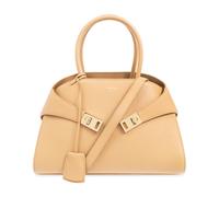 Ferragamo - Hug Shoulder Bag - - Bags - Donna - Beige - ONE SIZE