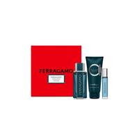Salvatore Ferragamo Intense Leather Gift Set:EDP 100ml흉, Showergel 100ml Men