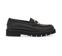 Ferragamo - Maryan Lug Mocassini - - Shoes - Donna - Nero - 38 1/2 EU