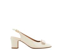 Ferragamo - Masca Pump - - Shoes - Donna - Bianco - 40 EU