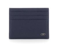 Ferragamo - Micro Gancini Card Holder - - Accessories - Uomo - Blu - ONE SIZE