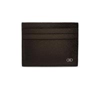 Ferragamo - Micro Gancini Card Holder - - Accessories - Uomo - Nero - ONE SIZE