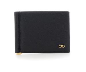 Ferragamo - Micro Gancio Wallet con Portacarte - - Accessories - Uomo - Nero - ONE SIZE