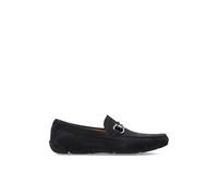 Ferragamo - Mocassini in Camoscio Frontali - - Shoes - Uomo - Blu - 40 EU