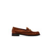 Ferragamo - Mocassini Maryan in Camoscio - - Shoes - Donna - Marrone - 35 1/2 EU