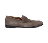 Ferragamo - Mocassini Tiberio in camoscio - - Shoes - Uomo - Grigio - 39 EU