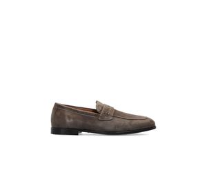 Ferragamo - Mocassini Tiberio in camoscio - - Shoes - Uomo - Grigio - 40 EU