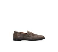 Ferragamo - Mocassini Tiberio in camoscio - - Shoes - Uomo - Grigio - 41 EU
