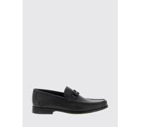 FERRAGAMO Mocassino Gancini in pelle a grana 7 Nero