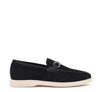 Ferragamo - Mocassino Informale Con Ornamento Gancini - - Shoes - Uomo - Blu - 41 1/2 EU