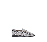 Ferragamo Multicolor Goatskin Slip-On Loafers - EU40.5/US10.5
