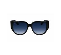 Ferragamo - Occhiali da Sole Oversize in Acetato - - Accessories - Donna - Nero - ONE SIZE