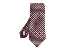 Ferragamo - Orazio Silk Tie - - Accessories - Uomo - Rosso - ONE SIZE