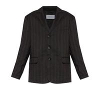 Ferragamo - Pinstripe Blazer - - Jackets - Uomo - Marrone - L