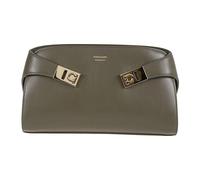 Ferragamo - Pochette Gancini Wraparound - - Bags - Donna - Verde - ONE SIZE