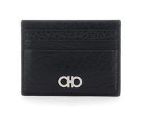 Ferragamo - Portacarte con Placca Gancini - - Accessories - Uomo - Nero - ONE SIZE