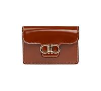 Ferragamo - Portachiavi Gancini - - Accessories - Donna - Marrone - ONE SIZE