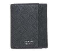 Ferragamo - Portafoglio Bi-fold con Logo Argentato - - Accessories - Uomo - Nero - ONE SIZE