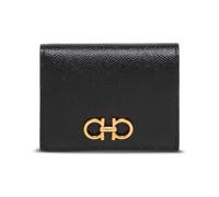 Ferragamo - Portafoglio con Fibbia Logo Frontale - - Accessories - Donna - Nero - ONE SIZE