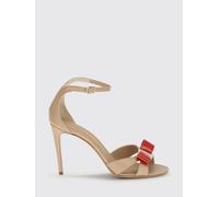 FERRAGAMO Sandalo Vara Bow in pelle 7 Naturale
