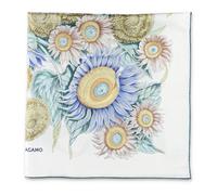 Ferragamo - Sciarpa di Seta con Stampa Girasole - - Accessories - Donna - Multicolore - ONE SIZE