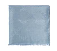 Ferragamo - Sciarpa Gancini Jacquard Filo Lurex - - Accessories - Donna - Blu - ONE SIZE