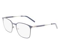 Ferragamo SF2566 Occhiali, Light Ruthenium/Blue, 54 Uomo