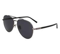 Ferragamo Uomo SF316S 027 Occhiali da sole Metallo Rutenio Pilot Normale