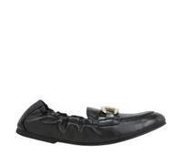 Ferragamo, ,Shoes ,Donna ,Nero ,37 EU Jodie Leather Mocassini