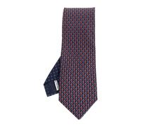 Ferragamo - Silk Tie - - Accessories - Uomo - Blu - ONE SIZE