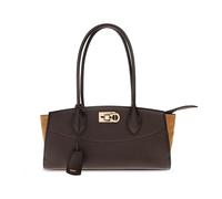Ferragamo - Soft Bag Studio East West - - Bags - Donna - Marrone - ONE SIZE