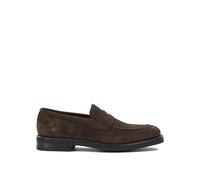 Ferragamo - Stefano Loafer in Pelle Scamosciata - - Shoes - Uomo - Marrone - 40 EU