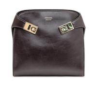 Ferragamo - Structured Clutch - - Bags - Donna - Marrone - ONE SIZE