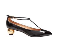 Ferragamo - T-Strap Pump - - Shoes - Donna - Nero - 37 1/2 EU