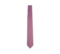 Ferragamo - Tetris Gancini Silk Tie - - Accessories - Uomo - Rosa - ONE SIZE