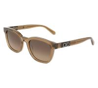 Occhiali da Sole Ferragamo SF2107S Clear brown 54/21/145 Uomo