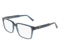 Occhiali da Vista Ferragamo SF3028E Clear light blue 55/17/145 Uomo