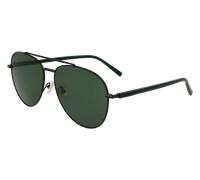 Ferragamo Uomo SF316S 002 Occhiali da sole Metallo Nero Pilot Normale