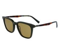 Ferragamo Uomo SF1100S 302 Occhiali da sole Acetato Verde Verde Squadrata Normale Normale
